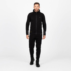 Certyfikowana bluza motocyklowa Knox Shield Track Suit Mens Full Zip Hoody czarna