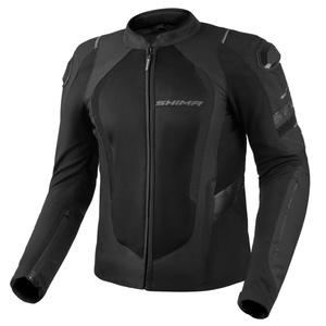 Kurtka motocyklowa tekstylna miejska Shima MESH PRO 2.0 czarny