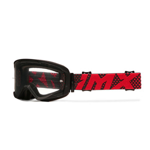 Gogle motocyklowe IMX Endurance Flip - Szyba Dark Smoke + Clear (2 szyby w zestawie)