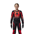 Bluza motocyklowa dziecięca FOX Junior 180 Lean Fluorescent Red