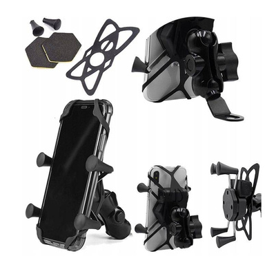 Motocyklowy uchwyt na telefon FREEDCONN pod lusterko MC7C