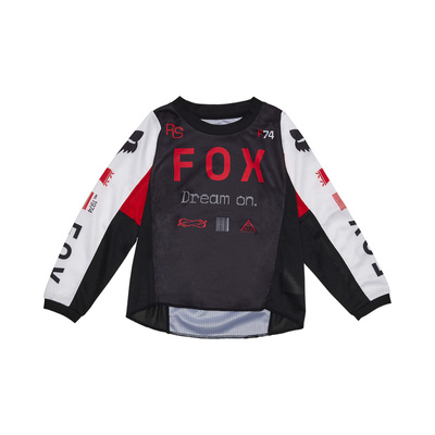 Bluza motocyklowa dziecięca FOX Kids 180 Race Spec Fluorescent Red