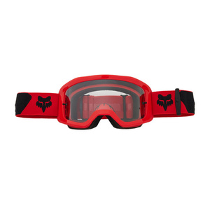 Gogle dziecięce motocyklowe cross offroad mtb FOX Main Core Fluo czerwony Junior