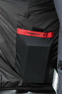 Kamizelka podgrzewana ocieplająca motocyklowa Shima POWERHEAT VEST czarny