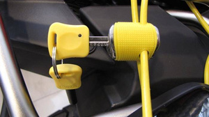 Zapięcie Motocyklowe AUVRAY Linka stalowa wielofunkcyjna – 90 cm, 4 mm – Linka Uniwersalna