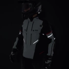 Kurtka motocyklowa tekstylna turystyczna Rebelhorn RANGE czarny-szary-złoty