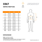 Kurtka motocyklowa OZONE Colt czarna