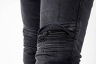 Jeansy motocyklowe OZONE HORNET II sprany czarne