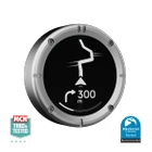 Nawigacja motocyklowa BEELINE Moto II obudowa metalowa srebrna