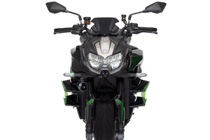 Boczne spoilery dociskowe do Kawasaki Z H2 / SE 20-25 Zielony