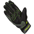 Damskie rękawice motocyklowe sportowe Rebelhorn FLUX II czarny-żółty fluo