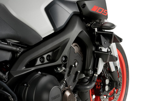 Boczne spoilery dociskowe do Yamaha MT-09 17-20 Czarny