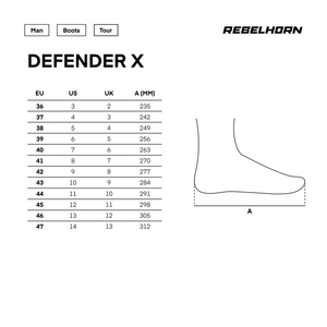 Buty motocyklowe REBELHORN DEFENDER-X