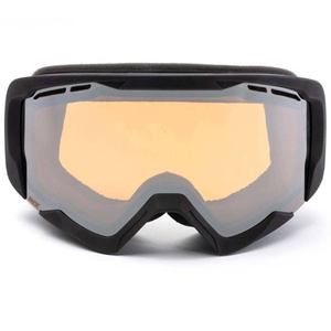 Gogle Snowboardowe IMX Snow Black Matt/Black - Szyba Podwójna Clear + Brown (1 Szyba W Zestawie)