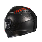 Kask motocyklowy integralny HJC C70N Sway czarny/czerwony