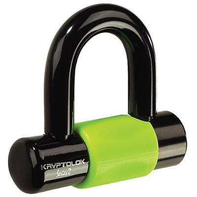 Zapięcie Motocyklowe KRYPTONITE Kryptolok – U-Lock Disc Lock, 13 mm, Black/Hi Vis Yellow – Uniwersalny