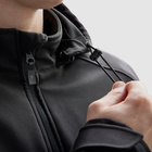 Kurtka motocyklowa tekstylna miejska Rebelhorn SLASH czarny