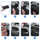 Interkom motocyklowy uniwersalny EJEAS v6 Pro Typ-C zestaw 2 kaski