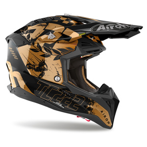 Kask motocyklowy AIROH Aviator 3 Legend Chrome