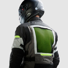 Kurtka motocyklowa tekstylna turystyczna Rebelhorn CUBBY V czarny-szary-żółty fluo