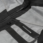 Kurtka motocyklowa tekstylna miejska/turystyczna Rebelhorn SCANDAL II srebrny-czarny