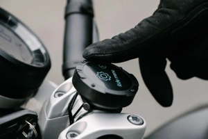 Nawigacja motocyklowa BEELINE Moto II obudowa metalowa srebrna