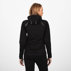 Certyfikowana damska bluza motocyklowa Knox Shield Full Zip Hoody czarna