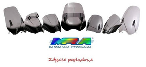 Szyba motocyklowa MRA ZERO FX /S, , -, forma NRN, przyciemniana