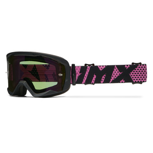 Gogle motocyklowe IMX Endurance Flip - Szyba Iridium Pink + Clear (2 szyby w zestawie)