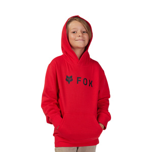 Bluza z kapturem dziecięca FOX Junior Absolute Flame Red