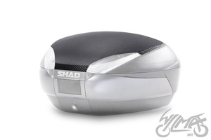 Nakładka kufra centralnego motocyklowego SHAD SH48 Carbon