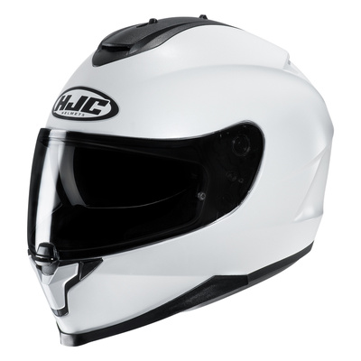 Kask motocyklowy integralny HJC C70N perłowy biały