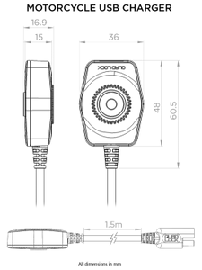USB Ładowarka QUAD LOCK Uniwersalna