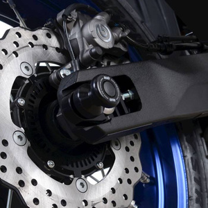 Rolki motocyklowe wahacza RG Racing Offset Yamaha Tenere 700, MT-09 -16/MT-09 Tracer/XSR900/Tracer 900 GT czarne