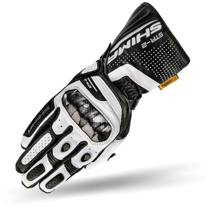 Rękawice motocyklowe skórzane sportowe Shima STR-2 GLOVES biały
