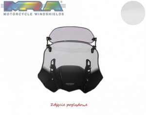 Szyba motocyklowa MRA DUCATI MULTISTRADA 1200, A3, 2013-2014, forma XCS, bezbarwna