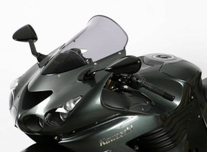 Szyba motocyklowa MRA KAWASAKI ZZR 1400, ZXT40A/ZXT40C/ZXT40E/ZX14, 2006-, forma T, przyciemniana