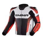 Kurtka motocyklowa skórzana sportowa Shima STR 2.0 czerwony