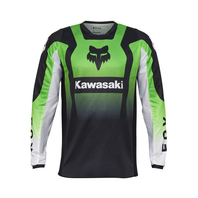 Bluza motocyklowa FOX 180 Kawasaki Fluorescent Green