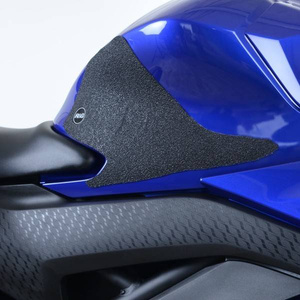 Tankpad motocyklowy antypoślizgowy 2 części RG Racing Yamaha YZF-R25 19-/YZF-R3 19- czarny