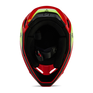 Kask cross offroad motocyklowy FOX V1 Ballast Helmet Fluorescent czerwony