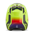 Kask cross offroad motocyklowy FOX V1 Flora Helmet żółty