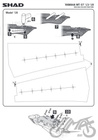 Stelaż sakwy motocyklowej półsztywnej SHAD do Yamaha MT07 18