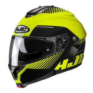 Kask motocyklowy szczękowy HJC C91 Prod czarny/żółty