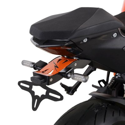 Mocowanie motocyklowe tablicy rejestracyjnej RG Racing KTM 1290 Super Duke R 2020- pomarańczowe