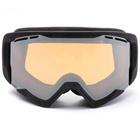Gogle Snowboardowe IMX Snow Black Matt/Black - Szyba Podwójna Clear + Brown (1 Szyba W Zestawie)