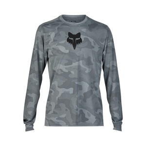 Koszulka rowerowa z długim rękawem FOX Ranger Tru Dri Cloud Grey