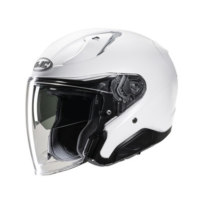 Kask motocyklowy otwarty HJC RPHA 31 perłowy biały