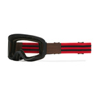 Gogle motocyklowe IMX Endurance Rust - Szyba Dark Smoke + Clear (2 szyby w zestawie)