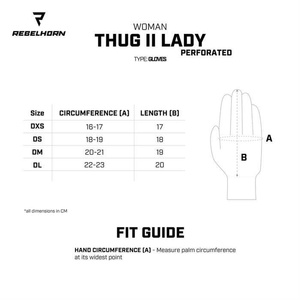 Damskie rękawice motocyklowe miejskie perforowane Rebelhorn THUG czarny
